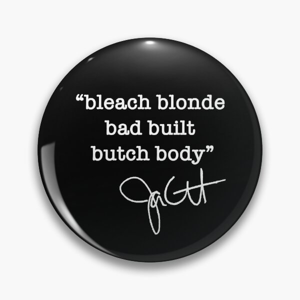 Item preview, bleach blonde bad built butch body - jasmine crockett (white) designed and sold by Thelittlelord.