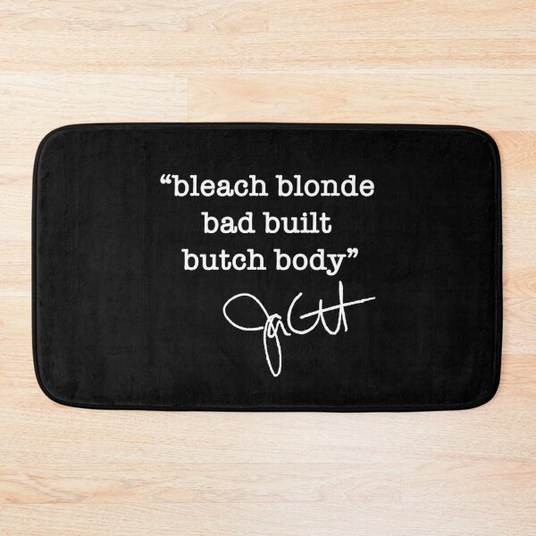 Item preview, bleach blonde bad built butch body - jasmine crockett (white) designed and sold by Thelittlelord.