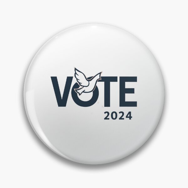 Item preview, Vote 2024 - Civic Engagement Dove Tee designed and sold by Mezos Designs.