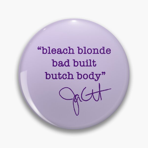 Item preview, bleach blonde bad built butch body - jasmine crockett (purple) designed and sold by Thelittlelord.