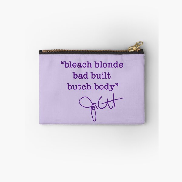 Item preview, bleach blonde bad built butch body - jasmine crockett (purple) designed and sold by Thelittlelord.