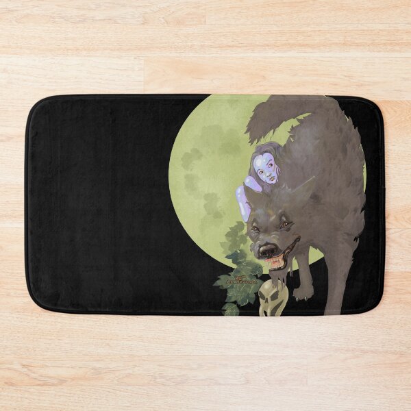 Item preview, Spooky Wolfgirl Malerei designed and sold by AK-Hevonen.
