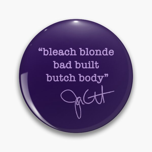 Item preview, bleach blonde bad built butch body - jasmine crockett (lavender) designed and sold by Thelittlelord.