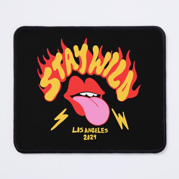 Item preview, Ben Azelart The Flame Stay Wild Mouth LA 2024 designed and sold by MAZAX.