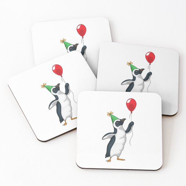 Item preview, Penguin Birthday Balloon designed and sold by Snabdesign84.