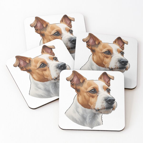 Item preview, Portrait of a Jack Russell Terrier designed and sold by CreativPurpose.