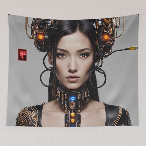 Item preview,  Plugged-In Futruristic Female designed and sold by PyxieZen.