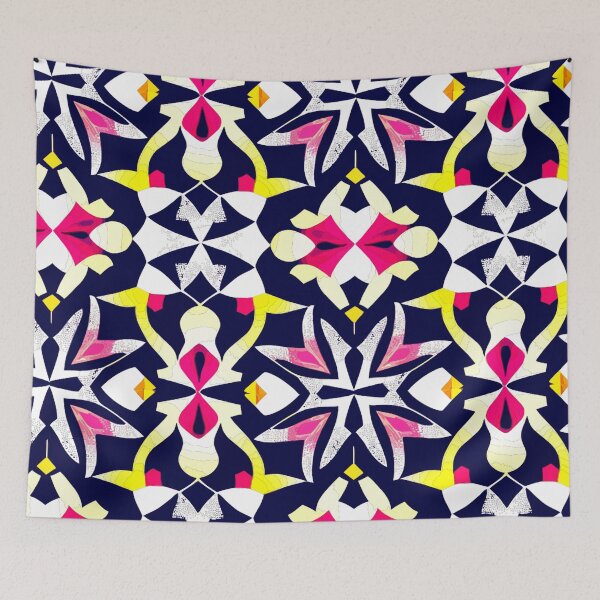 Item preview, Kaleidoscopic Dreamscape: Vivid Symmetry in Bloom designed and sold by Highlandkings.