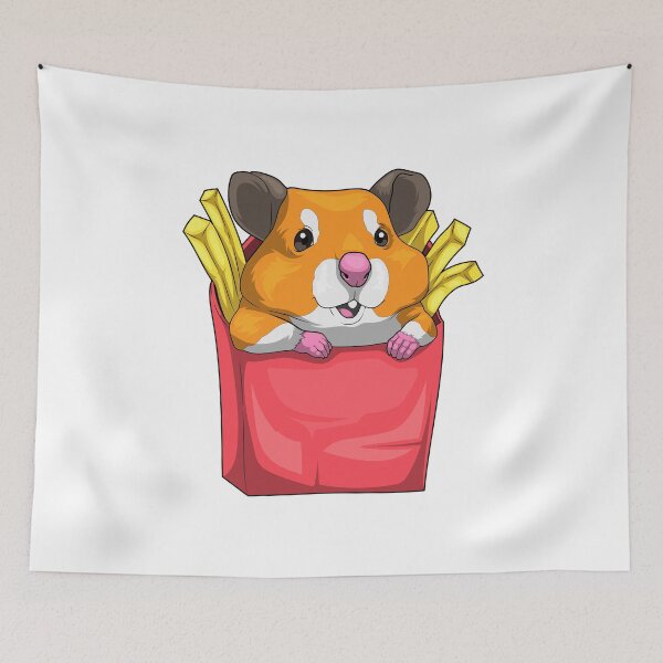 Item preview, Hamster French fries designed and sold by Snabdesign84.
