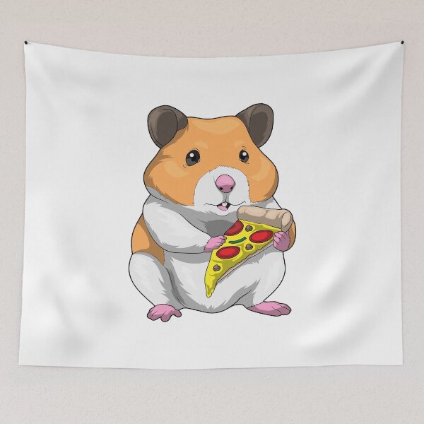 Item preview, Hamster Pizza designed and sold by Snabdesign84.