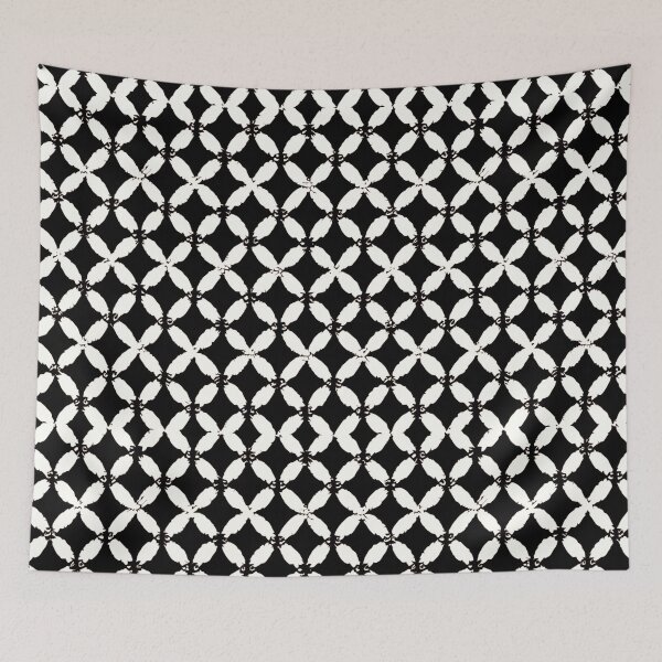 Item preview, Monochrome Foliage Lattice: Nature's Network designed and sold by Highlandkings.