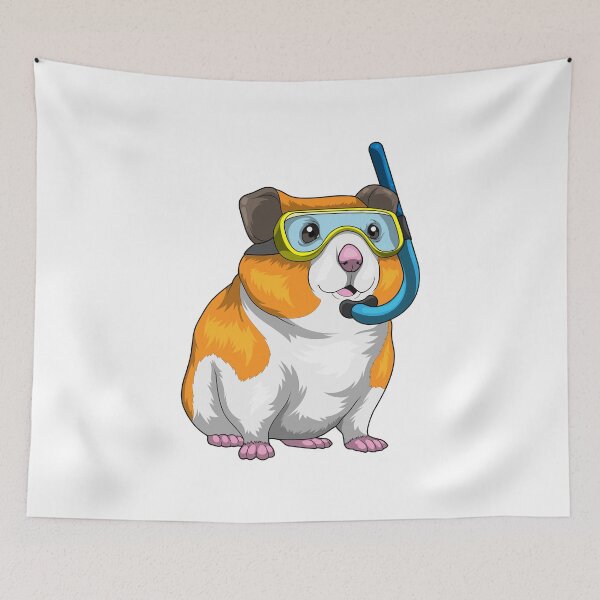 Item preview, Hamster Diver Snorkel Diving designed and sold by Snabdesign84.