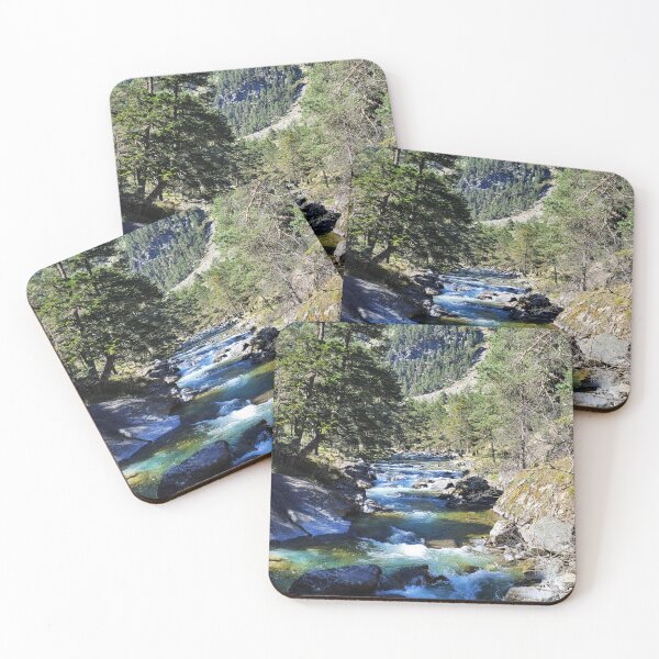 Item preview, Moutain River - Gave du Marcadau, French Pyrenees designed and sold by SquareKeyStudio.