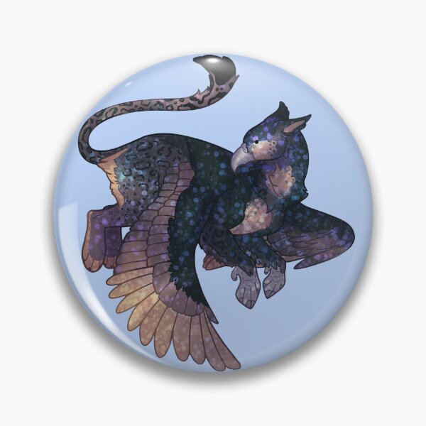 Item preview, MythiCozies: Melanistic Fishing Griffin designed and sold by Phoenix of Starlight.