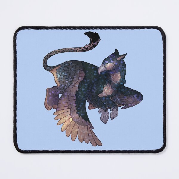 Item preview, MythiCozies: Melanistic Fishing Griffin designed and sold by Phoenix of Starlight.