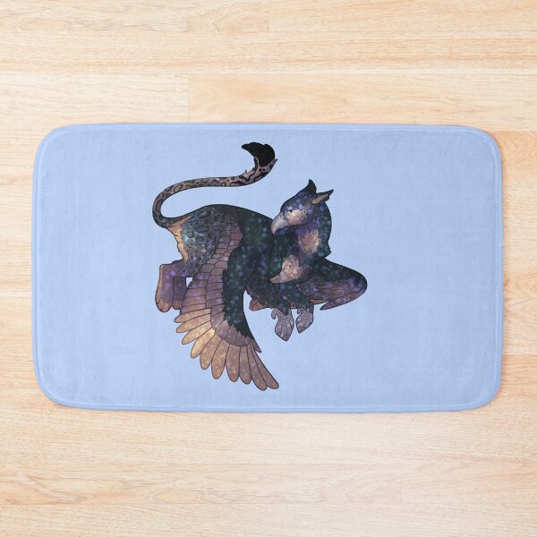 Item preview, MythiCozies: Melanistic Fishing Griffin designed and sold by Phoenix of Starlight.