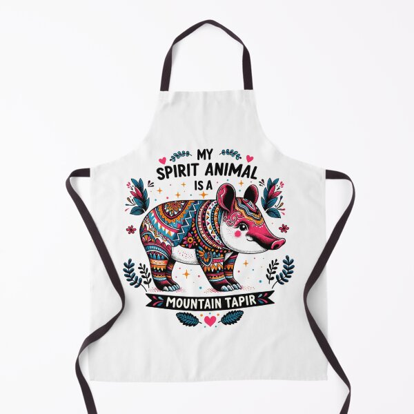 Item preview, My Spirit Animal is a Mountain Tapir - Cute Design designed and sold by SerhiiArt.