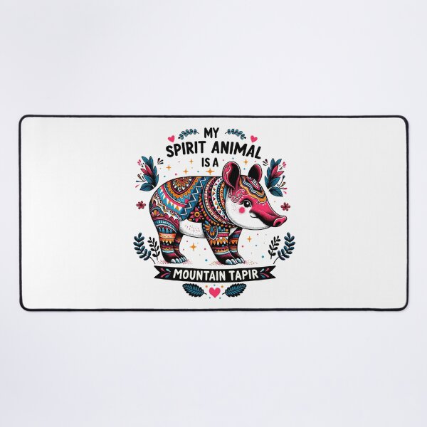 Item preview, My Spirit Animal is a Mountain Tapir - Cute Design designed and sold by SerhiiArt.
