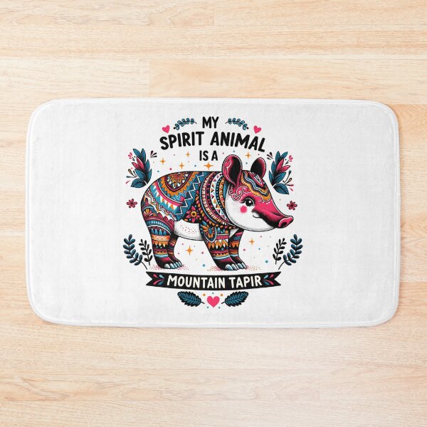 Item preview, My Spirit Animal is a Mountain Tapir - Cute Design designed and sold by SerhiiArt.