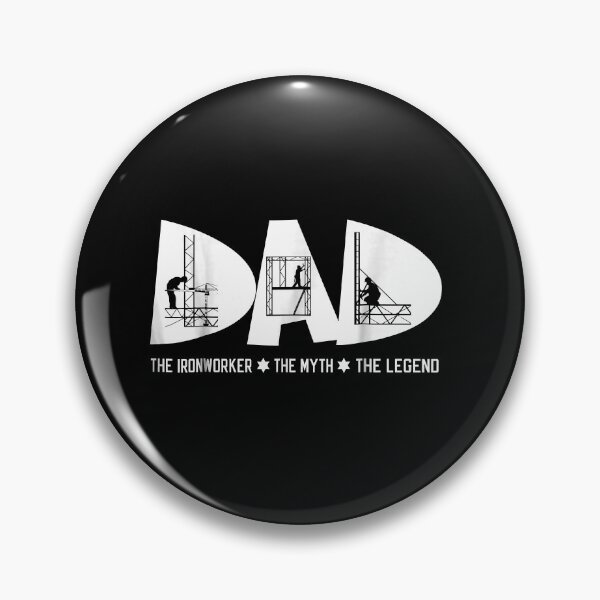 Item preview, Dad The Ironworker Myth Legend Fathers Day Gift Tshirt designed and sold by samishoops.