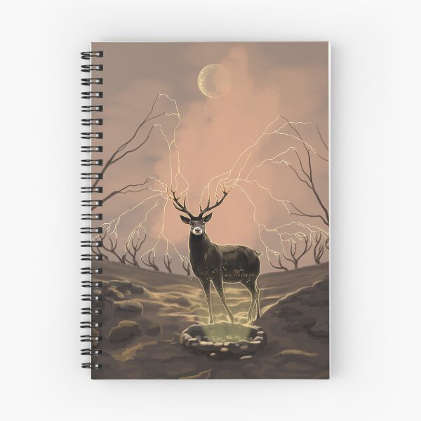 Item preview, Miracle Stag Painting designed and sold by AK-Hevonen.
