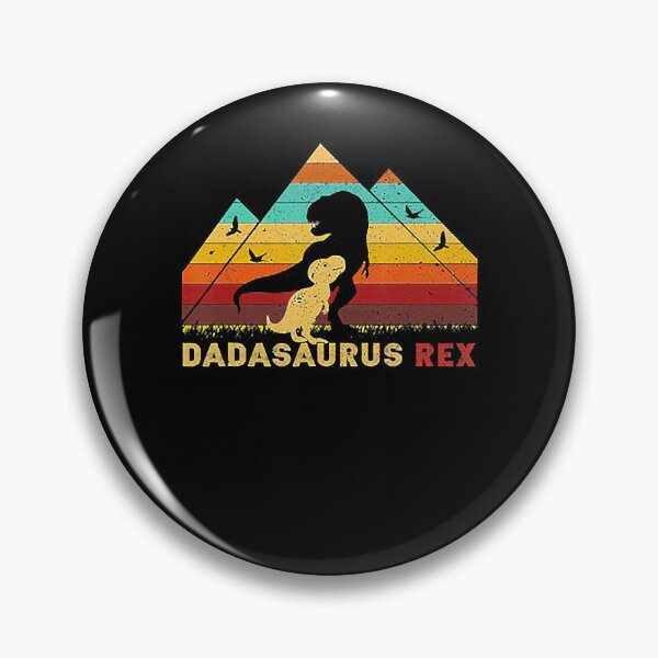 Item preview, Dadasaurus Rex Retro Vintage Tshirt Father_s Day Gift Tee designed and sold by samishoops.