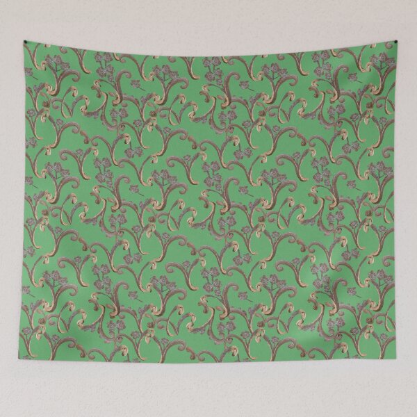 Item preview, STONE SCROLLS ON GREEN designed and sold by ABEBERMANCHUTE.