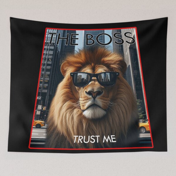 Item preview, cool alpha lion boss designed and sold by Bukhisz.