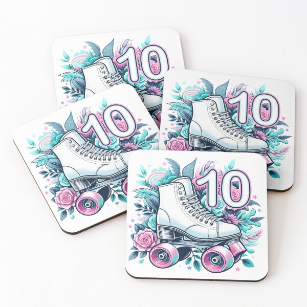 Item preview, 10th Birthday, Roller skate designed and sold by iclipart.
