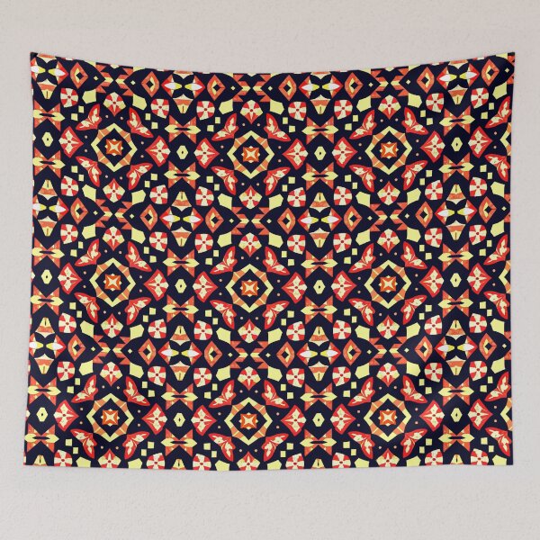Item preview, Midnight Carnival: A Tapestry of Festive Geometry designed and sold by Highlandkings.