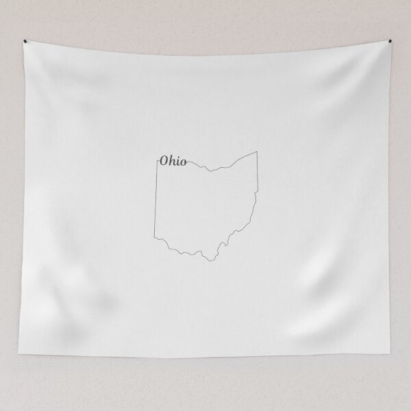 Item preview, Ohio State Outline designed and sold by US States Merch.