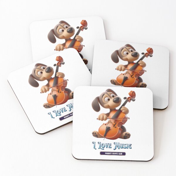 Item preview, Love music. Dog plays the cello designed and sold by I-love-music.