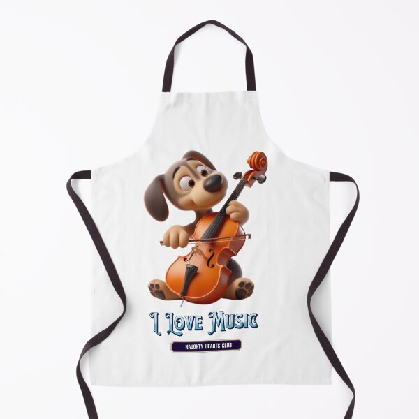Item preview, Love music. Dog plays the cello designed and sold by I-love-music.
