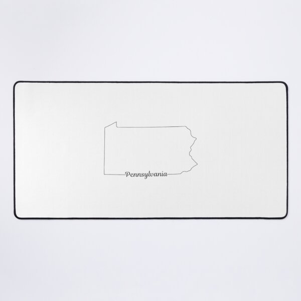 Item preview, Pennsylvania State Outline designed and sold by US States Merch.