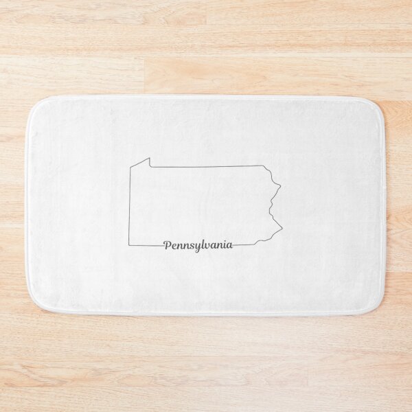 Item preview, Pennsylvania State Outline designed and sold by US States Merch.