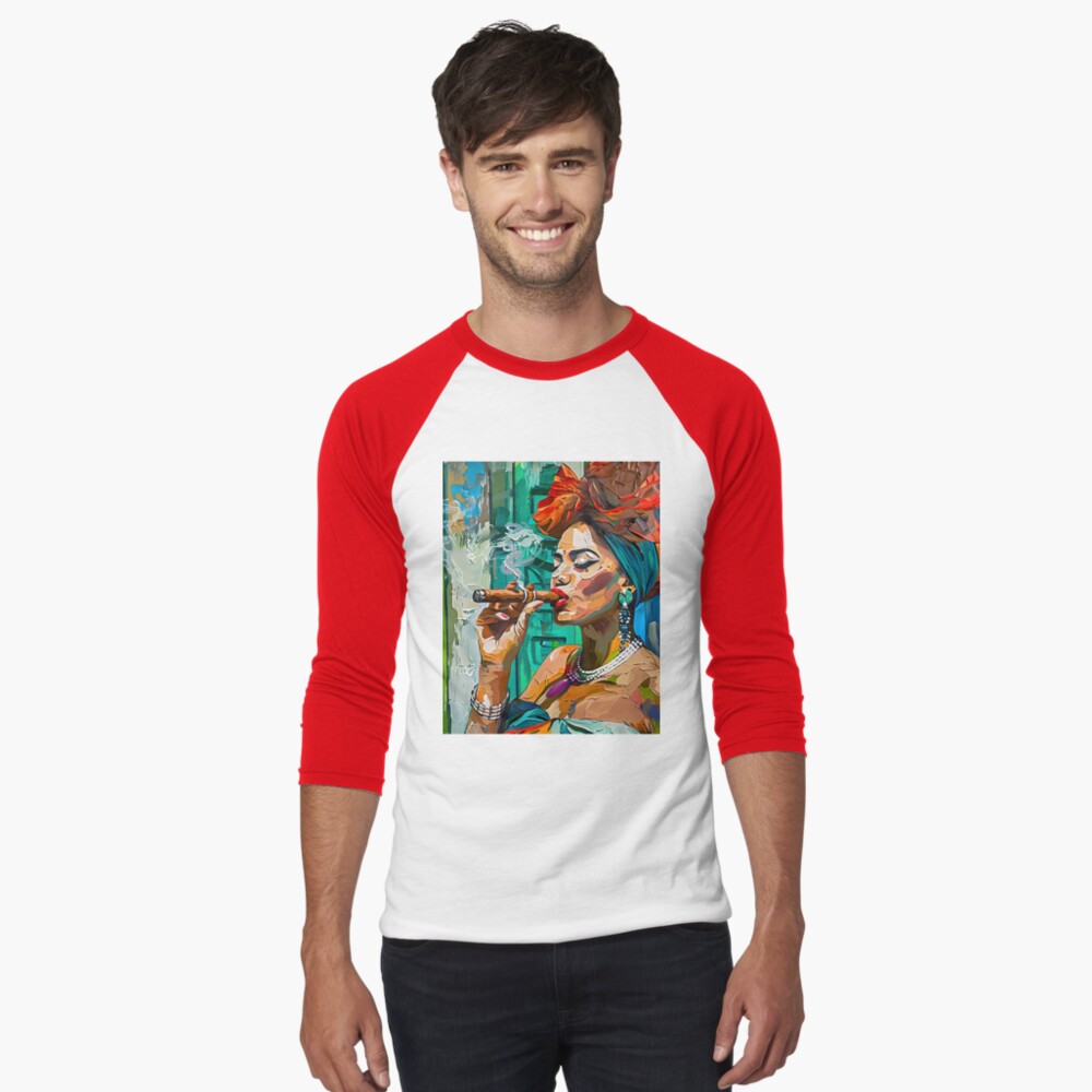 Item preview, Baseball ¾ Sleeve T-Shirt designed and sold by Olfacto-ART.
