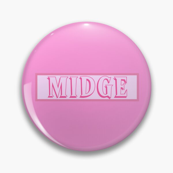 Item preview, Midge Girl Name Pink designed and sold by Monika Howarth.