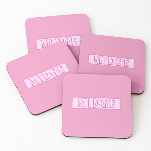Item preview, Midge Girl Name Pink designed and sold by Monika Howarth.