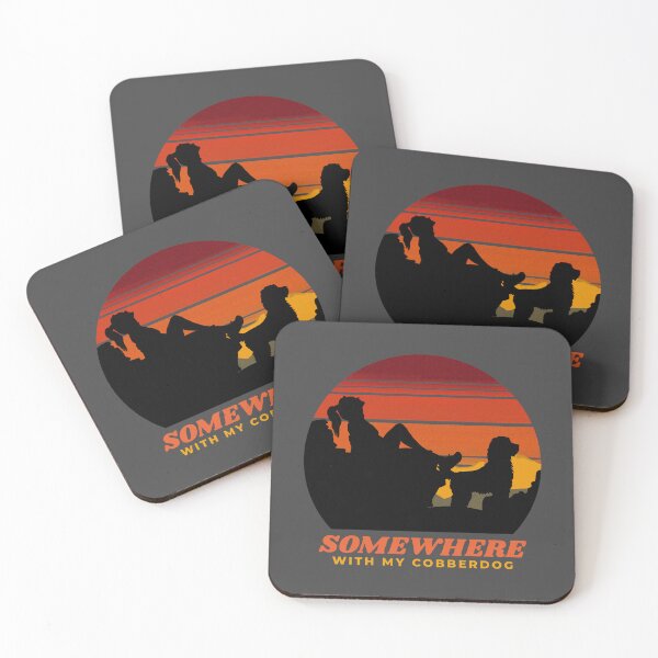 Item preview, Somewhere With My Cobberdog Women's Adventurous Hiking Gift  designed and sold by Guarddogdrive.