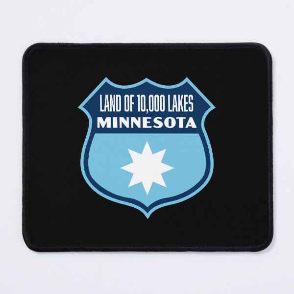Item preview, Vintage Minnesota Land of 10,000 Lakes Shield designed and sold by deadmansupplyco.
