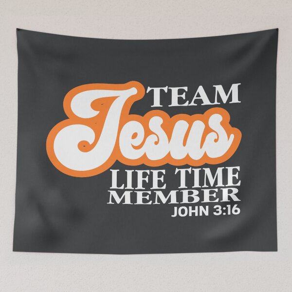 Item preview, Team Jesus life time member designed and sold by Colorfulman.