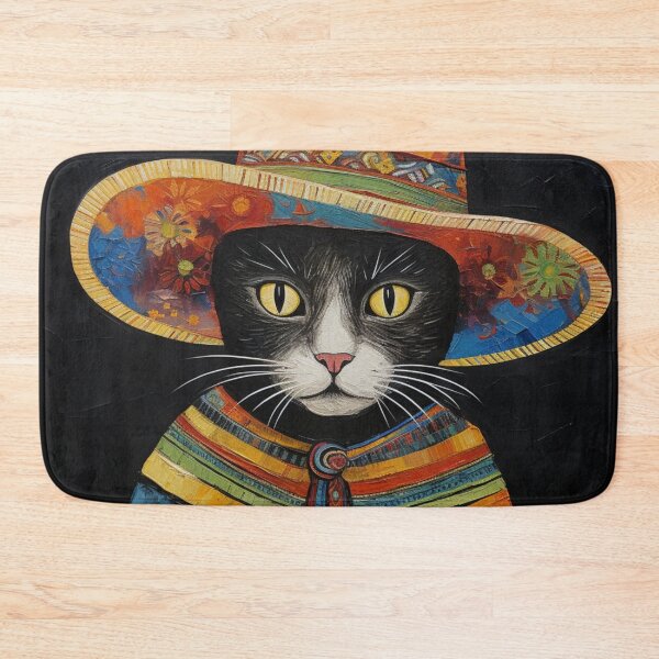 Item preview, Mexican Cat designed and sold by whitecat23.
