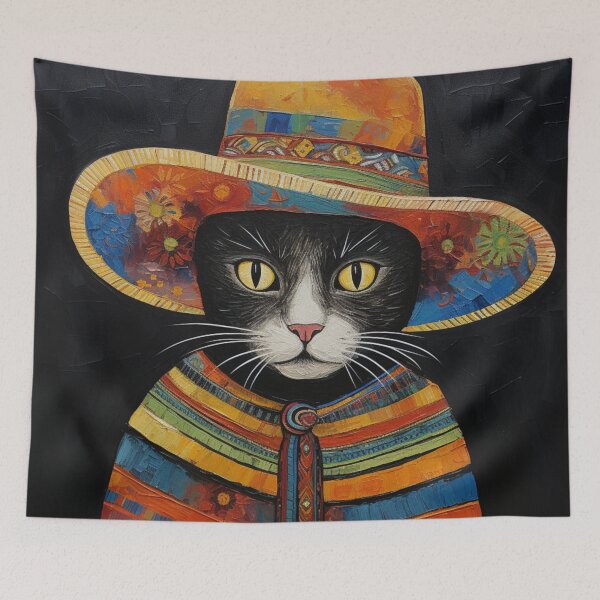 Item preview, Mexican Cat designed and sold by whitecat23.