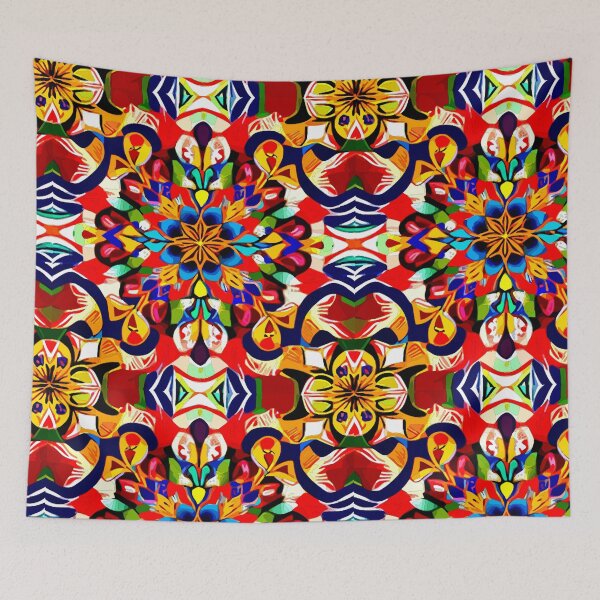 Item preview, Fiesta Florale: A Celebration of Vivid Symmetry designed and sold by Highlandkings.