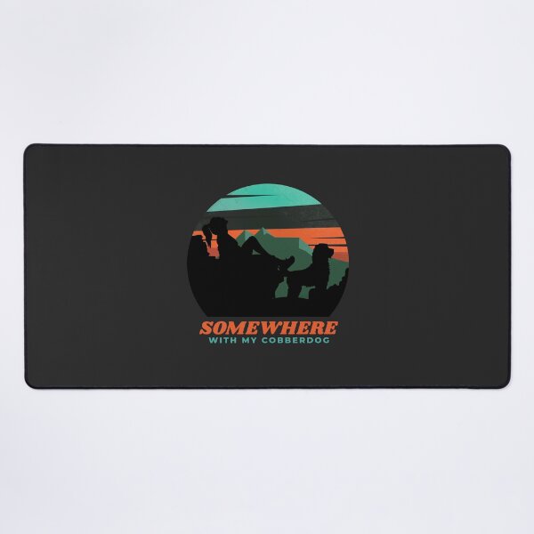 Item preview, Somewhere With My Cobberdog Women's Adventurous Hiking Gift designed and sold by Guarddogdrive.