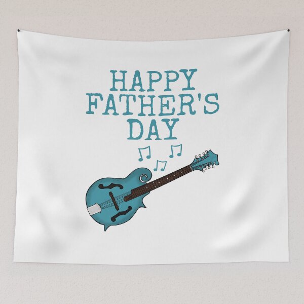 Item preview, Father's Day Mandolin, Mandolinist Folk Musician designed and sold by doodlerob.