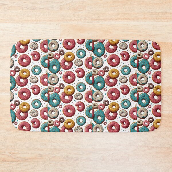 Item preview, Yummy Donut Print - White Background designed and sold by TGAL2.