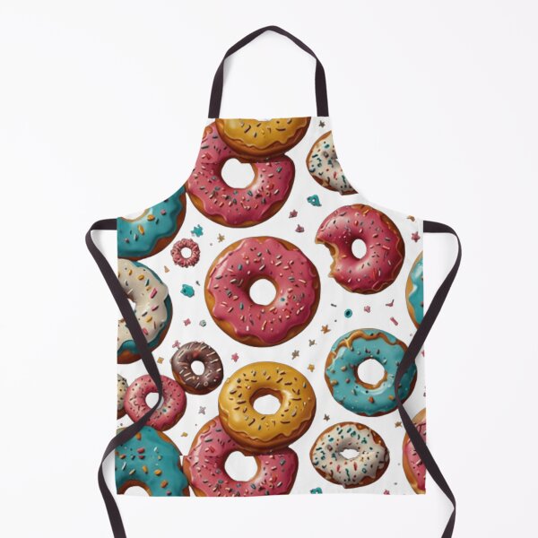 Item preview, Yummy Donut Print - White Background designed and sold by TGAL2.