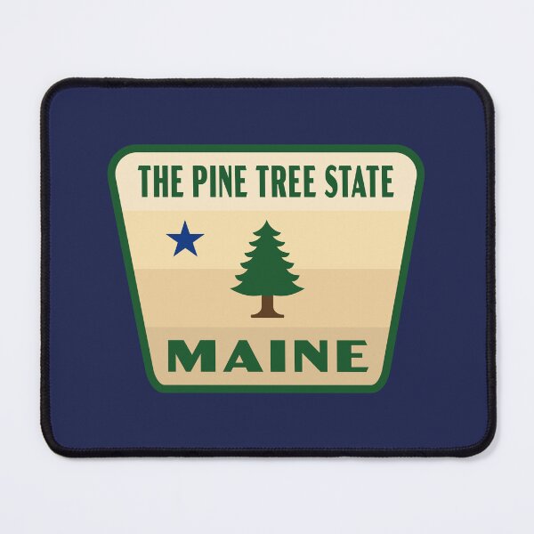Item preview, Maine The Pine Tree State Badge designed and sold by deadmansupplyco.
