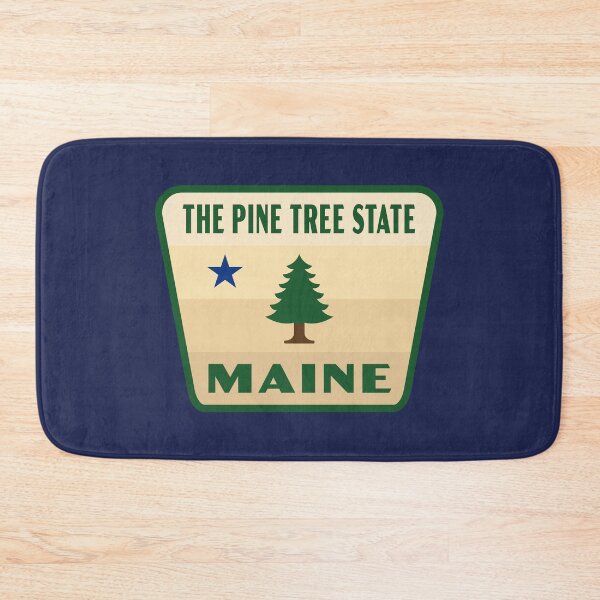 Item preview, Maine The Pine Tree State Badge designed and sold by deadmansupplyco.